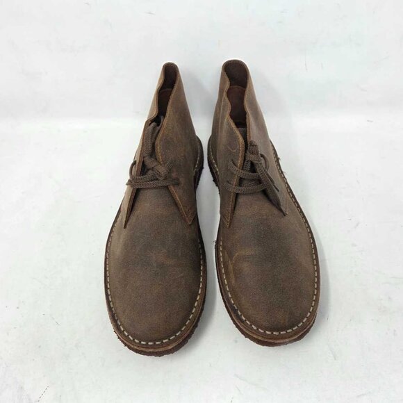 New 10 J.Crew MacAlister boots in leather Estate Brown suede main image 8